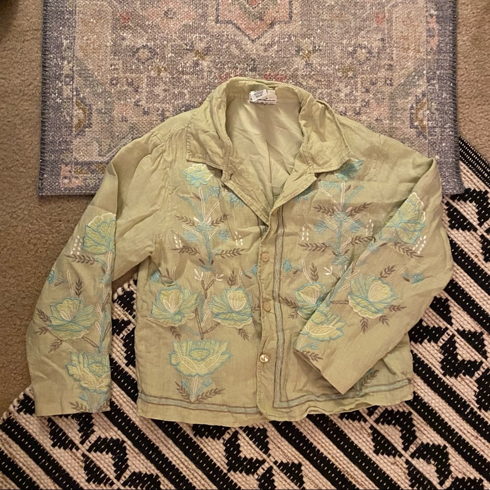 vintage coldwater creek button up